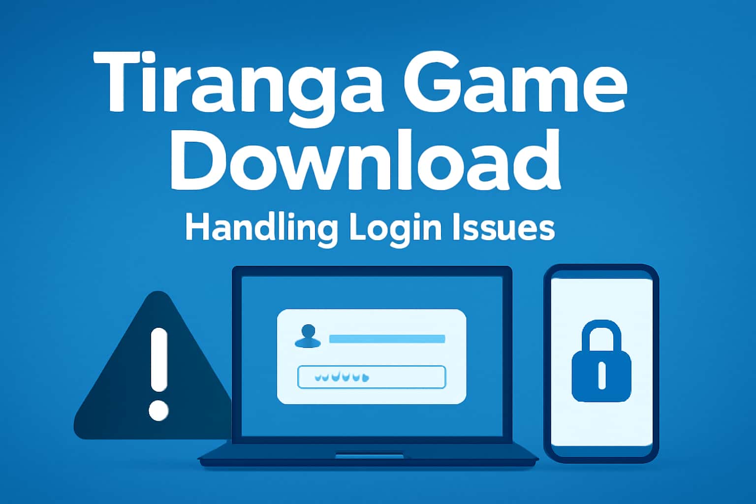 Informational image related to Tiranga Game Download login issues.