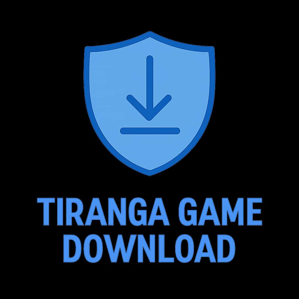An icon representing the security guidelines for Tiranga Game Download.