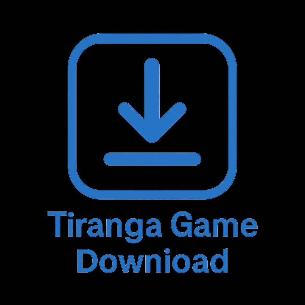 Minimal icon representing Tiranga Game Download status guidance.
