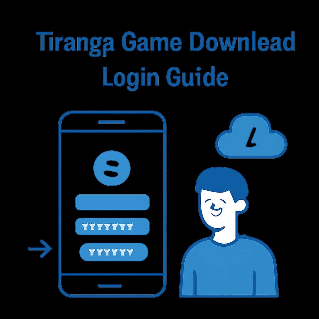 Illustration for Tiranga Game Download Login Guide section.
