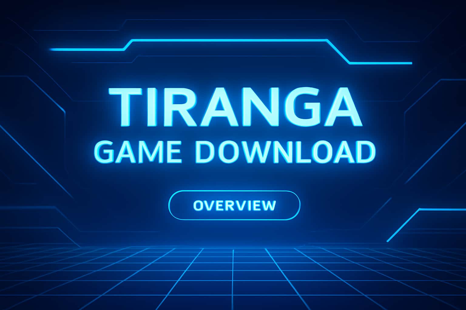 Futuristic gaming platform background