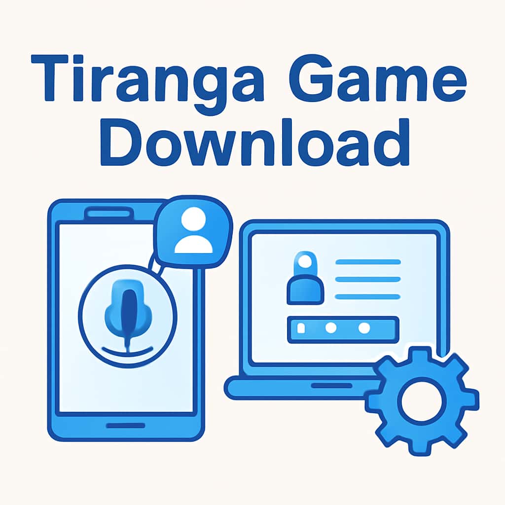 An illustration of the steps involved in the User Guide for Tiranga Game Download Login.