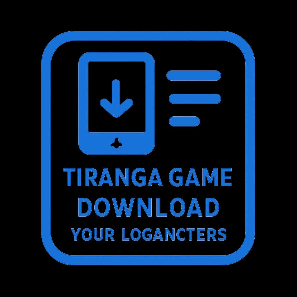 Icon representing guidelines for Tiranga Game Download login.